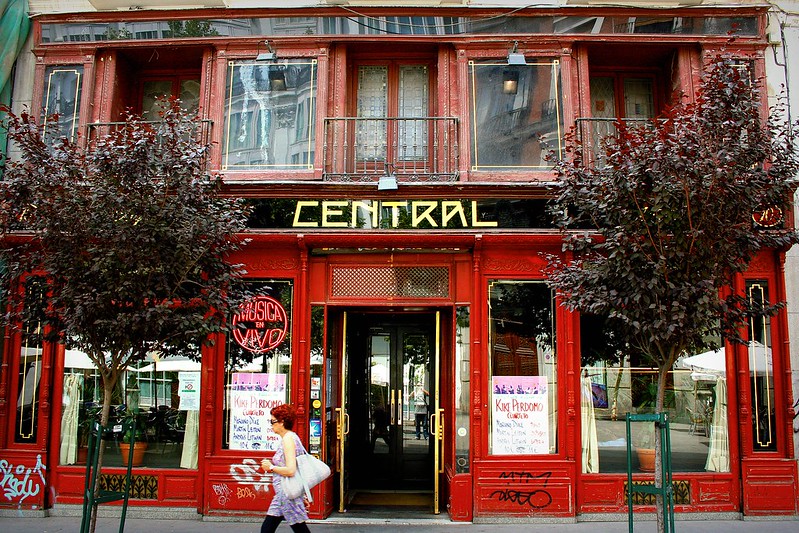 café central, live music bar in madrid
