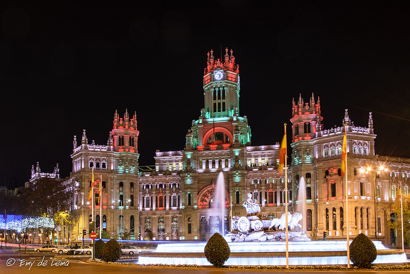 Palace of cibeles in madrid